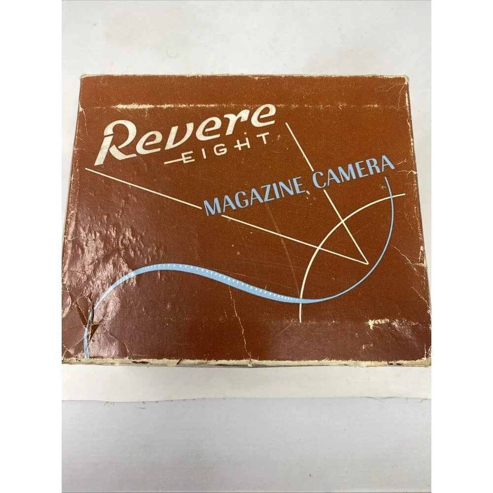 Revere Eight Model 70 Movie Camera Vintage With Box